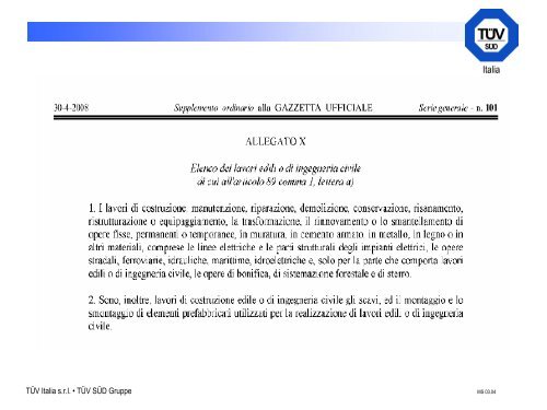 Criteri per la stesura del PIANO e del PROGRAMMA di ... - Sinteg