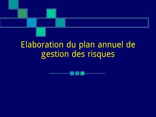 Hiérarchisation des risques de la théorie à la pratique - Afgris