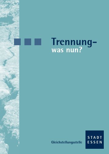 Trennung - Dr. Doering-Striening & Schwerdtfeger