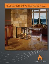 Xtreme Gas Fireplace Brochure Fireplaces