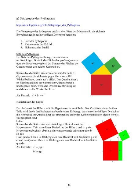 Didaktik der Geometrie - Lehrstuhl für Didaktik der Mathematik