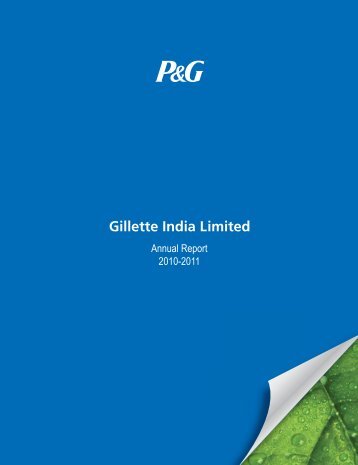 Gillette India Ltd Front Cover Fn - Mas Services Limited