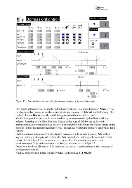 OPERATÃR MANUAL - Bever Control AS