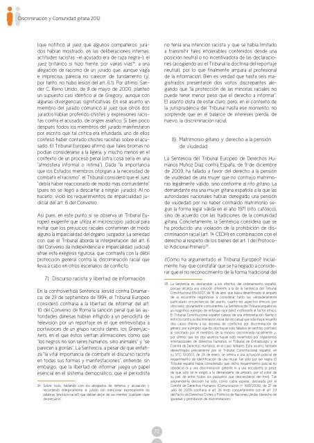 Informe Discriminación y Comunidad Gitana. 2012 - Fundación ...