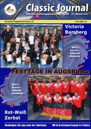 Classic-Journal 92/2011 - Deutscher Kegler