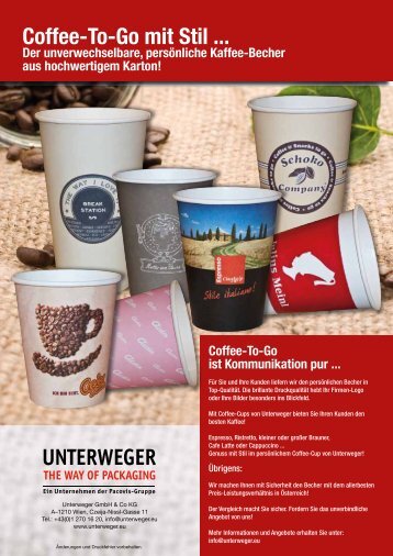 Katalog downloaden - Unterweger GmbH & CO KG