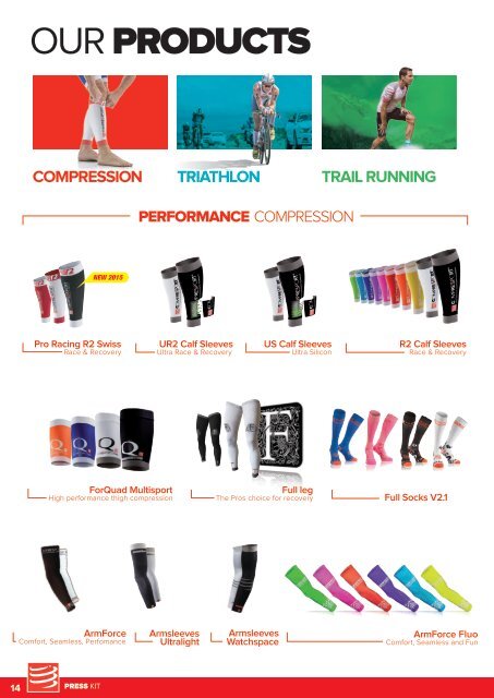 COMPRESSPORT PRESS KIT