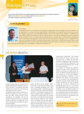 CTN info - mai-juin 2010 - ffessm