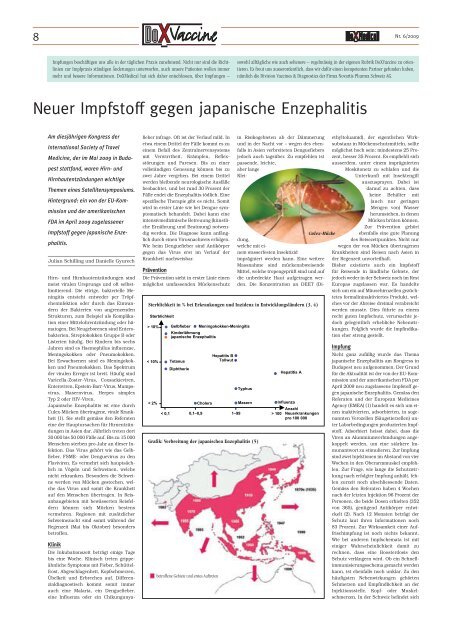 Neuer Impfstoff gegen japanische Enzephalitis