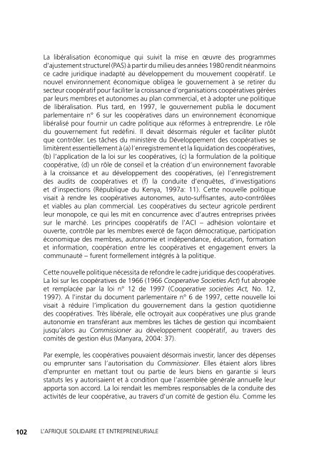 L'Afrique solidaire et entrepreneuriale La renaissance du ...