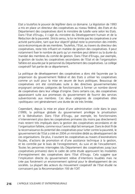 L'Afrique solidaire et entrepreneuriale La renaissance du ...