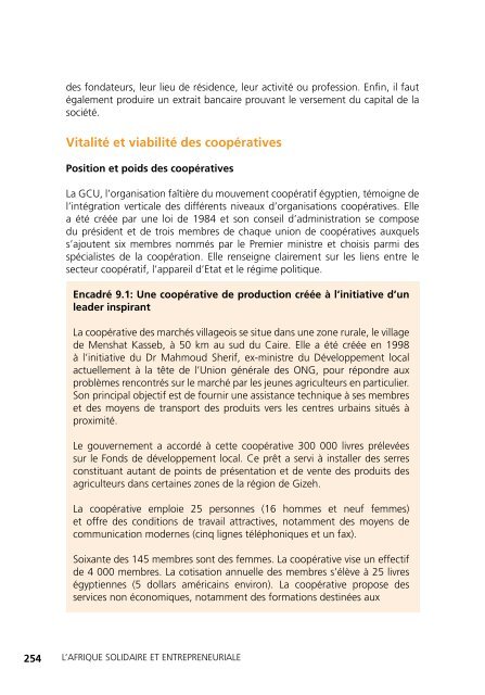 L'Afrique solidaire et entrepreneuriale La renaissance du ...