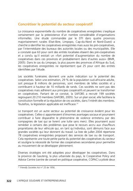 L'Afrique solidaire et entrepreneuriale La renaissance du ...