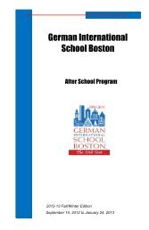 German International School Boston