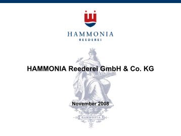 HAMMONIA Reederei GmbH & Co. KG