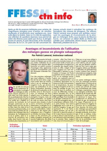 CTN info - septembre-octobre 2008 - ffessm