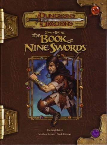 DnD - Tome of Battle - Book of Nine Swords (indexed)