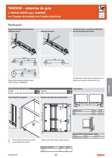 Blum Tandem Manual Blum Tandem Manual