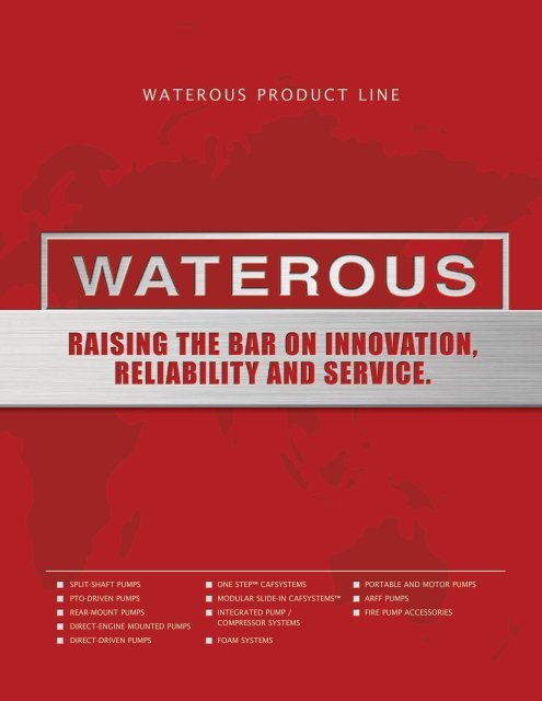 Waterous Product Catalog