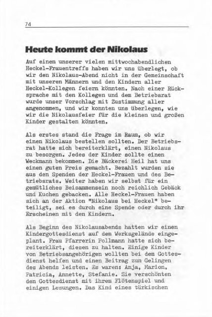 Die Heckel - der Gruppe Arbeiterpolitik