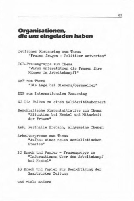 Die Heckel - der Gruppe Arbeiterpolitik