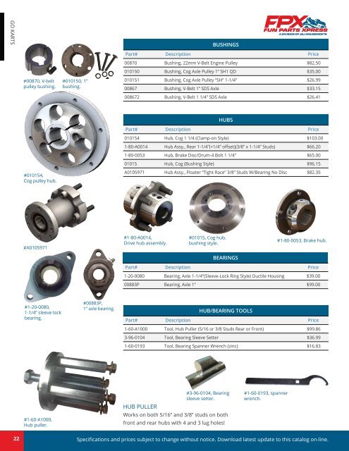 Fun Parts Xpress Catalog