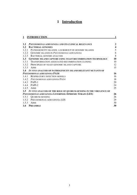 5 The role of quorum-sensing in the virulence of Pseudomonas ...