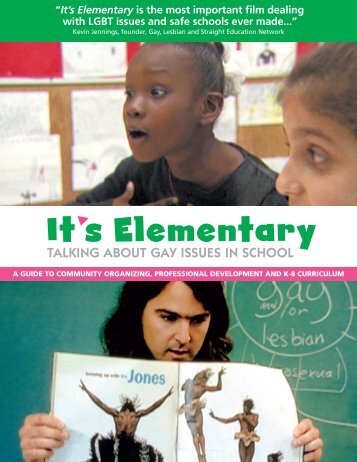 It's Elementary Curriculum Guide - Groundspark