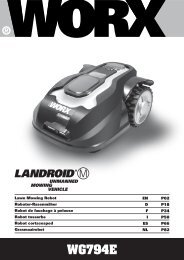 WG794E Landroid M - Manuale d'uso