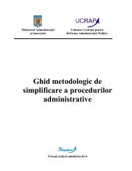 Ghidul metodologic de simplificare a procedurilor ... - Prefectura Braila