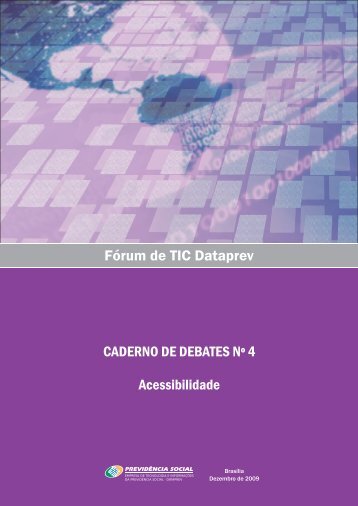 Caderno de Debates nÂº 4 - Dataprev