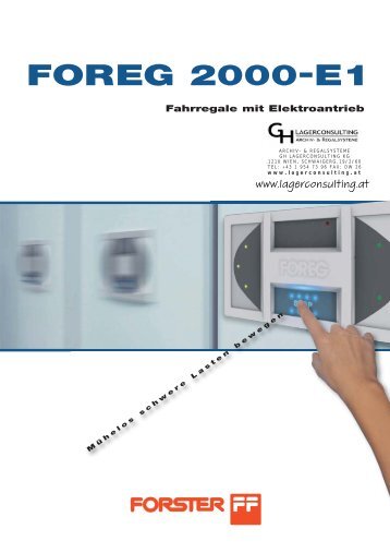 Lagerconsulting - MOBILREGALE - Fahrregale mit Elektroantrieb (2000E1)