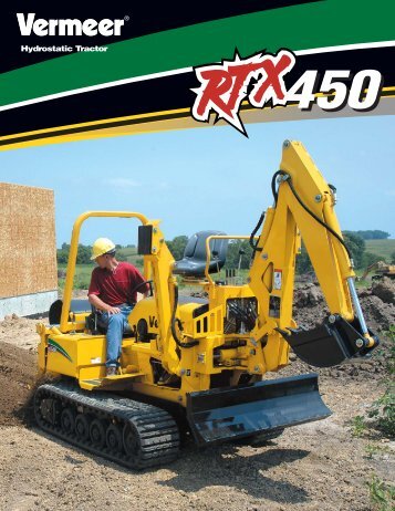ride on trenchers rtx450 - Attrans Commercials Ltd.