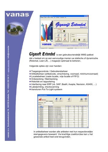 Brochure Gigasoft Extended V2_NL.pdf - vanas