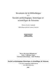 Documents inÃ©dits relatifs Ã  l'histoire du chapitre - SociÃ©tÃ© ...