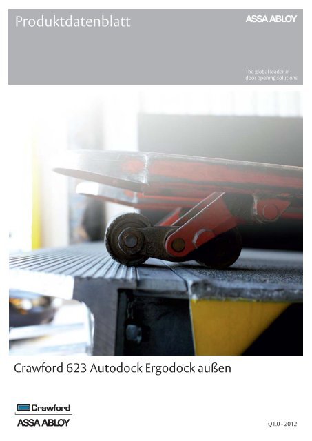 Produktdatenblatt - Crawford hafa GmbH