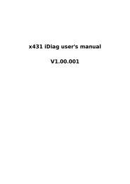 x431 iDiag user's manual V1.00.001 - Launch-euro.ru