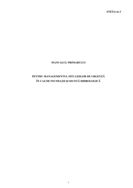 MANUALUL PRIMARULUI - Prefectura Braila