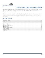 Short Term Disability Plan - My Lowe's Life