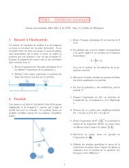 TD#4 â Oscillateurs mÃ©caniques