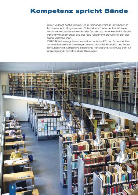 Lagerconsulting - Bibliotheksregale (Foreg)