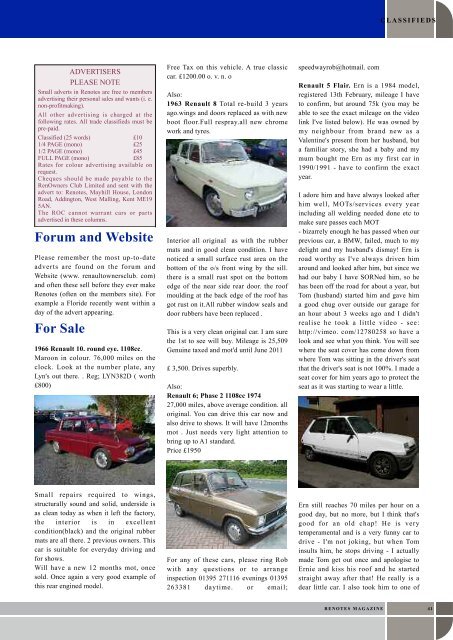 September 2010 44 Pages Draft.pdf - Renault Owners Club Forum