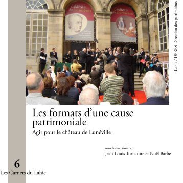 Les formats d'une cause patrimoniale - Maison de Lorraine