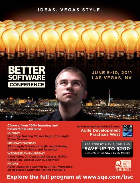 Better Software Conference - SQE.com