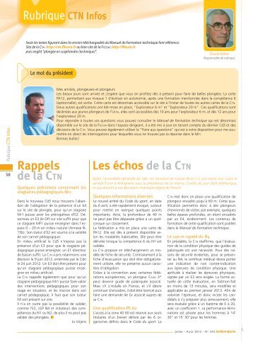 CTN info - ffessm
