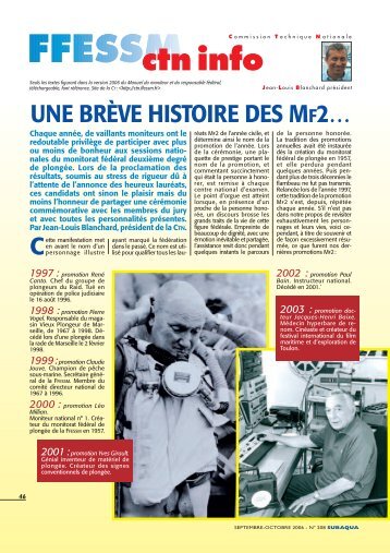 CTN info - septembre-octobre 2006 - ffessm