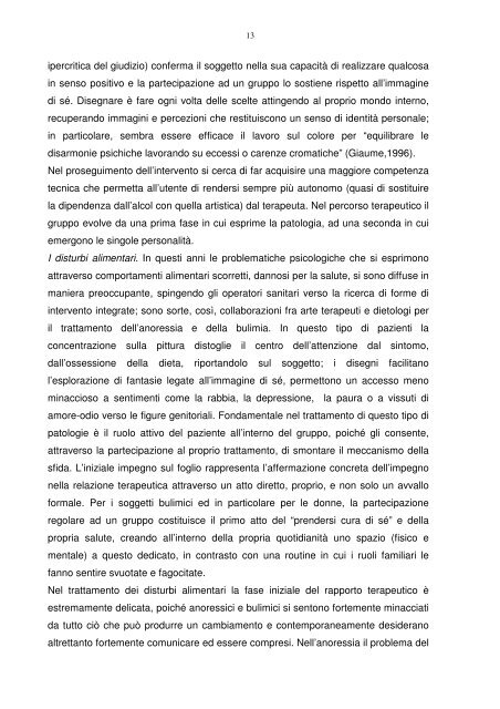 Arteterapia: le arti figurative e plastiche - L. Colonnello, C. Passavanti