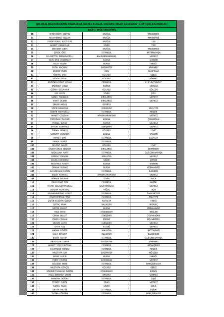 TEB MAAÅ MÃÅTERÄ°LERÄ°MÄ°Z KREDÄ°LERÄ°NÄ° TEB'DEN ... - Teb.com