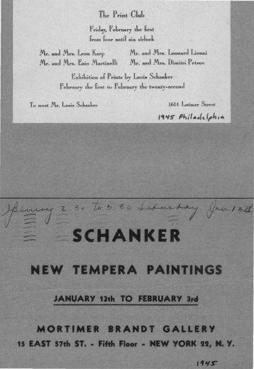 Clippings 1945-1949 - Louis Schanker