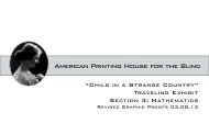 Math - American Printing House for the Blind